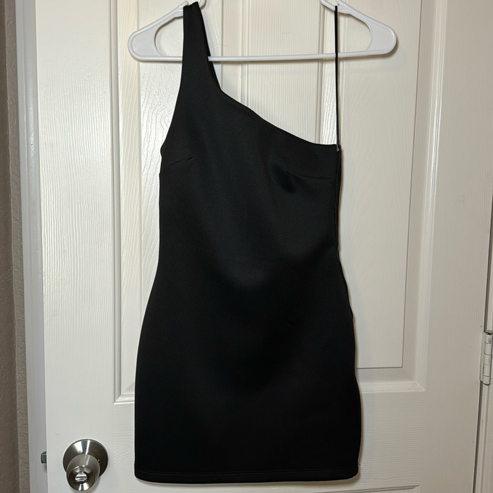 Topshop One Shoulder Bodycon Dress